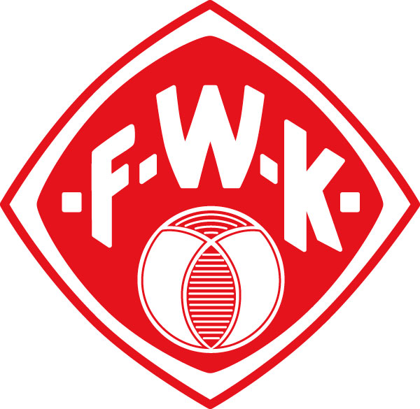 Logo Wuerzburger Kickers rot weiss 2012